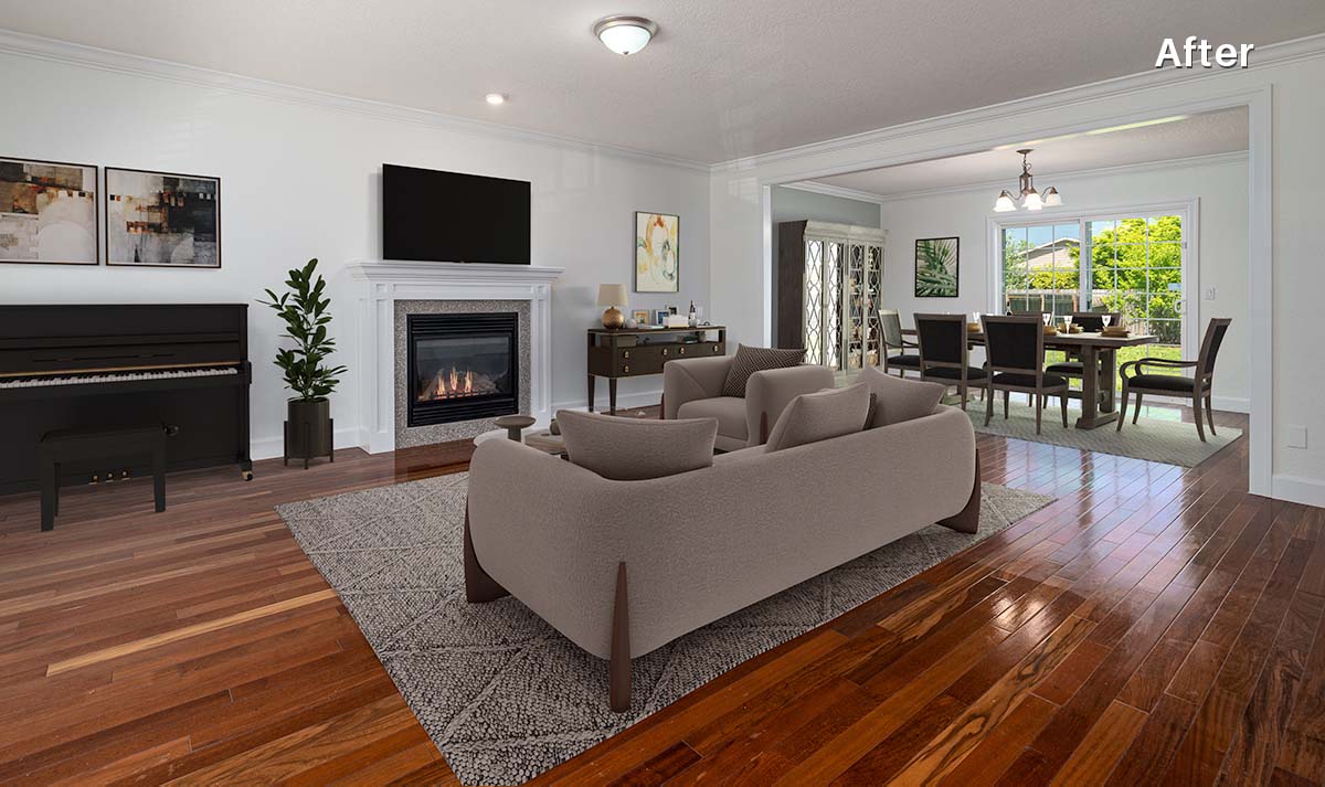 Virtual Staging Example